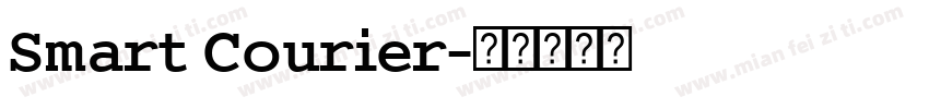 Smart Courier字体转换